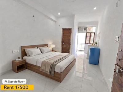 Bedroom Image of 450 Sq.ft 1 RK Independent House for rent in Sector 51 Noida for Rs. 18500