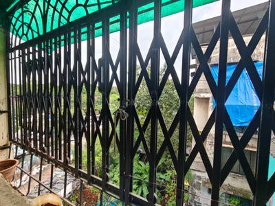 Balcony Image of 320 Sq.ft 1 RK Apartment / Flat for rent in Dighe Thane for Rs. 110000