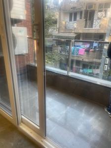 Balcony Image of 1125 Sq.ft 3 BHK Builder Floor for rent in Chittaranjan Park New Delhi for Rs. 65000