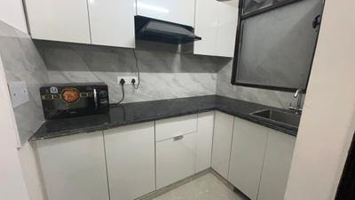 Kitchen Image of 1000 Sq.ft 1 BHK Builder Floor for rent in Sector 38 Gurgaon for Rs. 36000