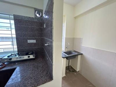 Kitchen Image of 650 Sq.ft 1 BHK Apartment / Flat for rent in Munnekollal Bengaluru for Rs. 26000