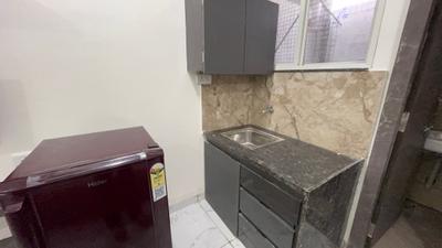 Kitchen Image of 1500 Sq.ft 1 RK Independent House for rent in L I G Colony Indore for Rs. 14000