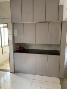 Kitchen Image of 1600 Sq.ft 3 BHK Apartment / Flat for rent in Goyal Vishal Residency, Prahlad Nagar Ahmedabad for Rs. 35000