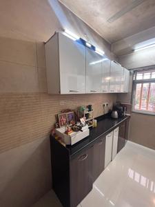 Kitchen Image of 900 Sq.ft 2 BHK Apartment / Flat for sale in Romell Diva, Malad West Mumbai for Rs. 22000000