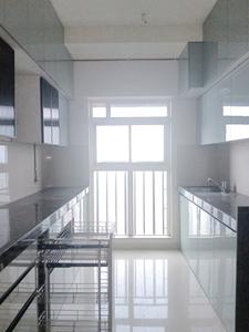 Kitchen Image of 1100 Sq.ft 3 BHK Apartment / Flat for rent in L And T Rejuve 360 Tower A, Mulund West Mumbai for Rs. 100000