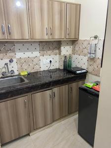 Kitchen Image of 300 Sq.ft 1 RK Builder Floor for rent in Sector 49 Gurgaon for Rs. 18000