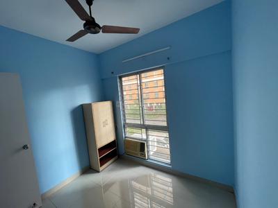 Bedroom Image of 1100 Sq.ft 3 BHK Apartment / Flat for rent in Shapoorji Pallonji Shukhobrishti, New Town Kolkata for Rs. 28000