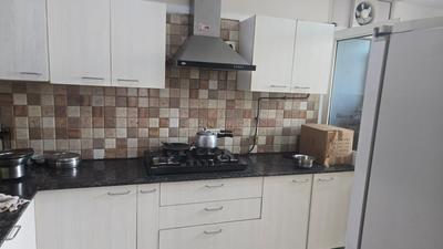 Kitchen Image of 2590 Sq.ft 3 BHK Apartment / Flat for sale in Jaypee The Kalypso Court, Sector 128 Noida for Rs. 45000000