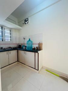 Kitchen Image of 500 Sq.ft 1 BHK Builder Floor for rent in Kodihalli Bengaluru for Rs. 17000