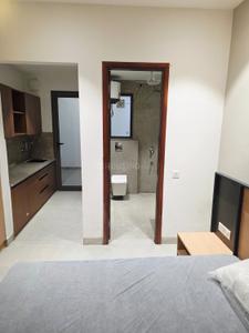 Bedroom Image of 750 Sq.ft 1 RK Studio for rent in DLF Siris Estate, DLF Phase 3 Gurgaon for Rs. 25750