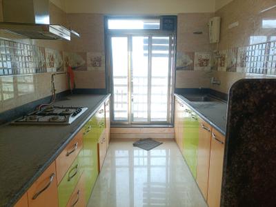 Kitchen Image of 1650 Sq.ft 3 BHK Apartment / Flat for rent in Kharghar Navi Mumbai for Rs. 50000