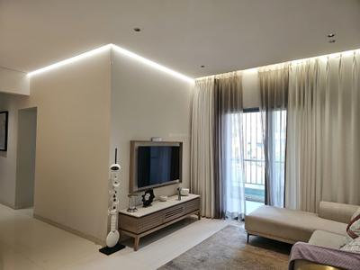 Living Room Image of 3200 Sq.ft 4.5 BHK Apartment / Flat for sale in Gera Greens Ville Sky Villas, Kharadi Pune for Rs. 43000000