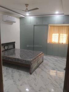 Bedroom Image of 1230 Sq.ft 1 BHK Builder Floor for rent in Puppalaguda Hyderabad for Rs. 41000