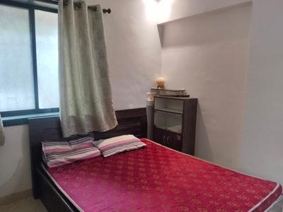 Bedroom Image of 950 Sq.ft 2 BHK Apartment / Flat for rent in Kalash Udhyan Complex, Kopar Khairane Navi Mumbai for Rs. 50000