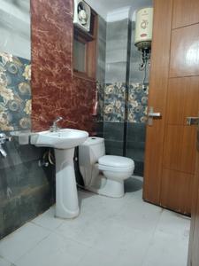 Common Bathroom Image of 800 Sq.ft 2 BHK Apartment / Flat for sale in Chhattarpur New Delhi for Rs. 6510000