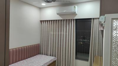Bedroom Image of 2000 Sq.ft 3 BHK Apartment / Flat for rent in Avikam Giriraj, Zundal Ahmedabad for Rs. 40000