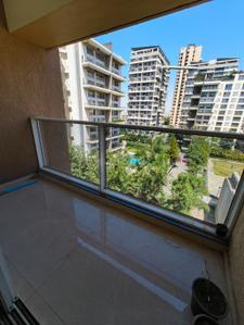 Balcony Image of 1087 Sq.ft 2 BHK Apartment / Flat for rent in Samraat AmOzon, Gangapur Nashik for Rs. 25000