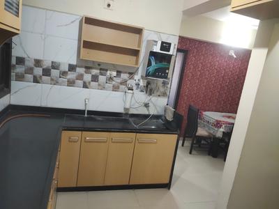 Kitchen Image of 1280 Sq.ft 2 BHK Apartment / Flat for sale in Divyajivan Aura, Kudasan Gandhinagar for Rs. 6000000
