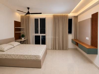 Bedroom Image of 500 Sq.ft 1 RK Apartment / Flat for rent in Paradise At Brigade Cornerstone Utopia, Varthur Bengaluru for Rs. 23000