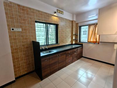Kitchen Image of 850 Sq.ft 1.5 BHK Apartment / Flat for rent in Dhankawadi Pune for Rs. 20000
