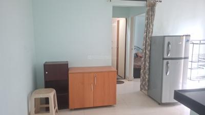 Kitchen Image of 650 Sq.ft 1 BHK Apartment / Flat for rent in Kumar Paradise, Magarpatta City Pune for Rs. 24000