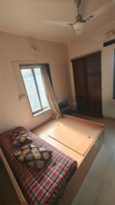 Bedroom Image of 750 Sq.ft 1 BHK Apartment / Flat for rent in Deepak ParkSociety, Kalyani Nagar Pune for Rs. 27000