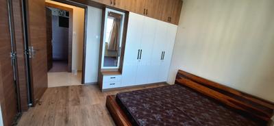 Bedroom Image of 1510 Sq.ft 3 BHK Builder Floor for rent in New Town Kolkata for Rs. 65000