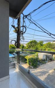Balcony Image of 450 Sq.ft 1 BHK Apartment / Flat for rent in Mahalakshmi Nagar Indore for Rs. 22000