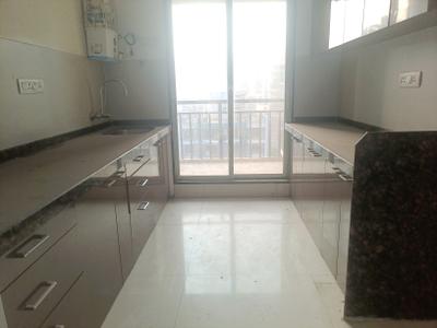 Kitchen Image of 2400 Sq.ft 4 BHK Apartment / Flat for sale in Arham Satyam Valencia, Kharghar Navi Mumbai for Rs. 55000000