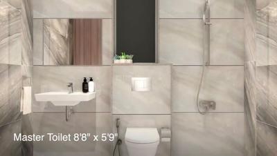 Bathroom Image of 1602 Sq.ft 3 BHK Apartment / Flat for sale in Magarpatta Nova Residency Wing A To B, Mundhwa Pune for Rs. 16700000