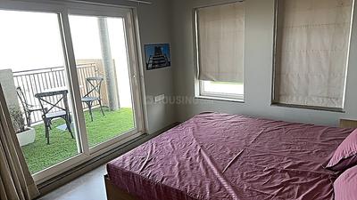 Bedroom Image of 2000 Sq.ft 3 BHK Penthouse for sale in Vishwanath Sarathya West, Shela Ahmedabad for Rs. 18500000