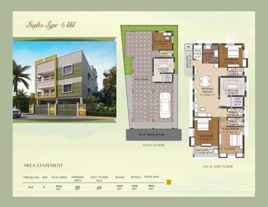 Image of 3183 Sq.ft 6 BHK Villa for sale in Patia, Bhubaneswar for Rs. 20700000