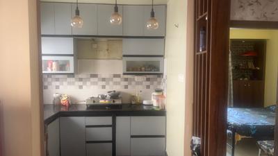 Kitchen Image of 1466 Sq.ft 3 BHK Apartment / Flat for sale in Bengal Abasan Urban Sabujayan, Jagatipota Kolkata for Rs. 6500000