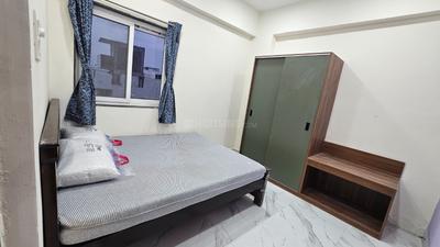 Bedroom Image of 700 Sq.ft 1 BHK Apartment / Flat for rent in Madhapur Hyderabad for Rs. 31000