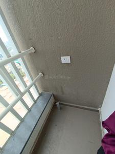 Balcony Image of 1250 Sq.ft 3 BHK Apartment / Flat for rent in Runwal The Central Park, Chinchwad Pune for Rs. 43500