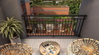 Balcony Image of 1517 Sq.ft 3 BHK Apartment / Flat for sale in Peelamedu Coimbatore for Rs. 9100483
