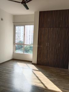 Bedroom Image of 2200 Sq.ft 3 BHK Apartment / Flat for rent in Unitech Uniworld City, New Town Kolkata for Rs. 46000