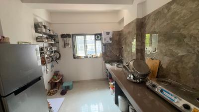 Kitchen Image of 550 Sq.ft 1 BHK Apartment / Flat for rent in Marunji Pune for Rs. 15000