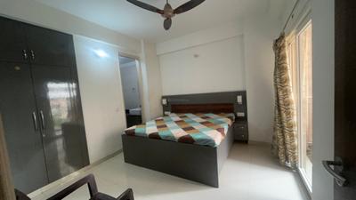 Bedroom Image of 1015 Sq.ft 2 BHK Apartment / Flat for rent in Arihant Ambar, Noida Extension Greater Noida for Rs. 18500