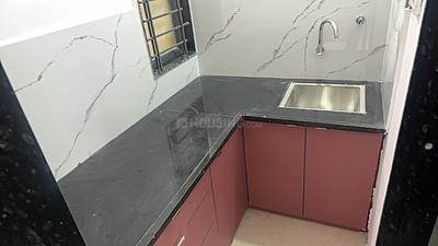 Kitchen Image of 750 Sq.ft 1 RK Builder Floor for rent in Indra Puri Colony Indore for Rs. 10000
