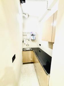 Kitchen Image of 593 Sq.ft 1 RK Independent House for rent in Sector 52 Gurgaon for Rs. 21000