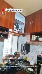 Kitchen Image of 1150 Sq.ft 3 BHK Apartment / Flat for sale in Jadavpur Kolkata for Rs. 7500000