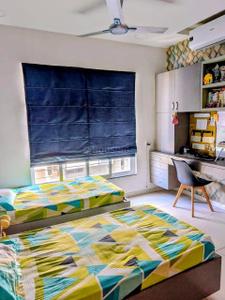 Bedroom Image of 1500 Sq.ft 2 BHK Apartment / Flat for rent in Godrej Park Springs, Manjari Budruk Pune for Rs. 26500