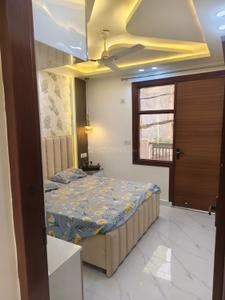 Bedroom Image of 725 Sq.ft 3 BHK Builder Floor for sale in Dwarka Mor New Delhi for Rs. 6500000