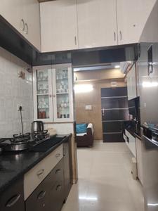 Kitchen Image of 800 Sq.ft 1 BHK Apartment / Flat for sale in Riddhi Kaushalam Residency, Gota Ahmedabad for Rs. 4000000