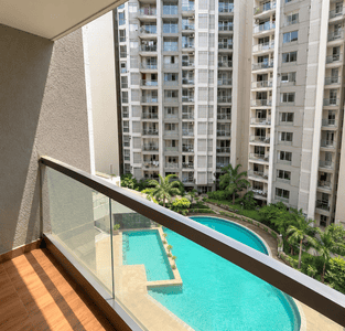 Image of 1090 Sq.ft 2 BHK Apartment / Flat for rent in Lokhandwala Octacrest, Kandivali East, Mumbai for Rs. 58000