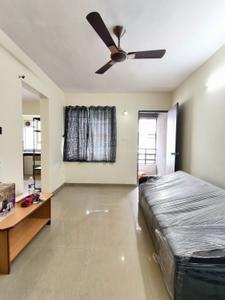 Living Room Image of 600 Sq.ft 1 BHK Apartment / Flat for rent in Manoj Torna Prangan B Wing, Dhayari Pune for Rs. 12500