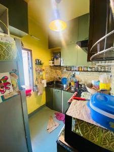 Kitchen Image of 682 Sq.ft 2 BHK Apartment / Flat for sale in Jadavpur Kolkata for Rs. 5800000