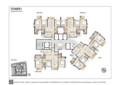 Image of 1585 Sq.ft 3 BHK Apartment / Flat for sale in Gawdewadi, Pune for Rs. 15900000