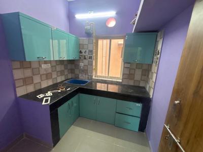 Kitchen Image of 1000 Sq.ft 2 BHK Builder Floor for rent in Jagamara Bhubaneswar for Rs. 27000